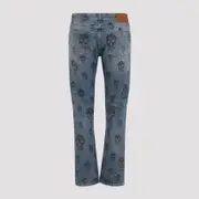 [Alexander Mcqueen] Alexander Mcqueen-Blue Cotton Jeans-Uomo 50 IT