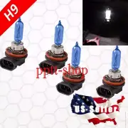 Combo 2 Pair H9 Halogen 100w Xenon Headlight White #Kb8 Light Bulb High Beam (for: Mazda)