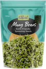 Untamed Mung Beans Earth-Friendly Sprouting Seeds G/F 100g