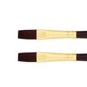 2x Winsor & Newton GAC Galeria One Stroke Paint Brush Acrylic Painting Sz 10mm