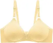 ZRBDHGF Wirefree Bras For Women Full Support, Padded Bralettes Sports Bra Longline Underwire Everyday Wireless Push Up Bra