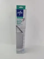 Medline Non Slip Anti Microbial Rubber Bathtub Bathroom Mat 13.4" x 29" - NEW.,,