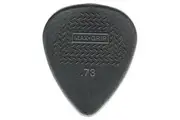 12 x Dunlop Max Grip Nylon 0.73mm Gauge Grey Guitar Picks Free Post