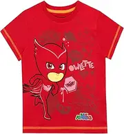 [PJ Masks] Boys Owlette T-Shirt Red Size 10