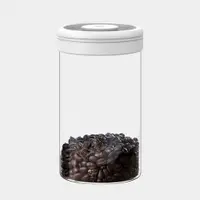 在飛比找蝦皮商城優惠-【TIMEMORE】泰摩真空保鮮玻璃密封罐-1200ml(白