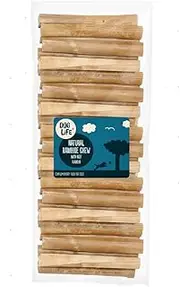 Dog Life Rawhide Cigar Shaped Dog Treats, 5 Inch x 50