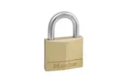 Master Lock Solid Brass Padlocks Double Lever (Multi Colour) (40mm 4-Pin)