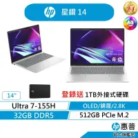 在飛比找蝦皮商城優惠-HP 惠普 Pavilion Plus 14 AI筆電 無滑