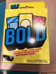 NEW Mattel Games BOLD Matching Card Game Age 7+
