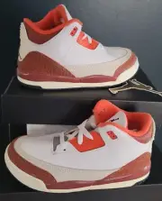 NEW AUTHENTIC JORDAN 3 RETRO SE (TD) "DUNK ON MARS" US 7 C