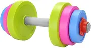 PowerTRC Fun and Colourful Dumbbell for Kids - Adjustable Weights - Fill weights with water or sand - Beach Toys