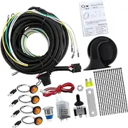 MagiDeal Turn Signal Kit Street Legal Kit Sturdy Color Coded Wiring Street Legal Wiring Harness Easy Installation UTV ATV Blinker Kit