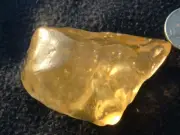 Libyan Desert Glass Meteorite Tektite impact specimen( 230 ct)Cristobalite AAAA+