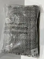 Pottery Barn Ixora Eco Friendly Textured Outdoor Pillow 14x 20" Gray