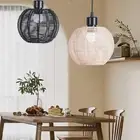 Woven Lamp Shade Unique Hand Boho Lamp Shade for Bedroom Kitchen Hallway