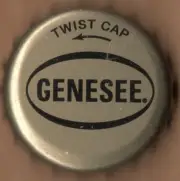 USA Plastic Lined Beer Crown Bottle Cap: Genesee Brewing