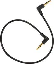 Generic Durability Enhanced 30cm Audio Extension Weaving Cord Stereo 3.5mm Headphone Cable for Car PC