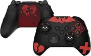 PlayVital Gothic Imp Series Cute Silicone Skin for Xbox Series X & S Controller, Anti-Slip Grip Silicone Cover, Protective Silicone Case for Xbox Core Controller with Thumb Grips, Black