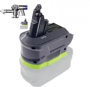 Tavice V7/V8 Battery Adapter, for Ryobi 18V ONE+ Battery Work for Dyson V7+V8 Series Vacuum Cleaner (V7 V8 Common)