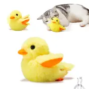 Little Yellow Duck Plush Doll Flapping Vibration Cat Interactive Rechargeable