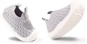 [Charrost] Baby First Walking Shoes 1-4 Years Kid Shoes Trainers Toddler Slip on Infant Waves Shoes Boys Girls Cotton Mesh Breathable Sneakers Outdoor