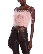 Lucy Paris Milly Feather Top