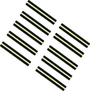 Anti Slip Traction Tape with Glow in Dark Stripe, 10 Pre-Cut Outdoor Non Skid