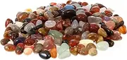 Kisangel 500g Stone Pebbles River Rocks Decorative Gravel Tumbled Stones Polished Garden Decor