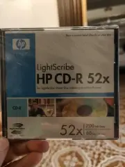HP LightScribe HP CD-R 52x 700 MB Blank Media Disc New Sealed