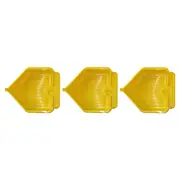 3x Homeleisure Plastic 6L Car Oil Change Pan Draining Container Tray Large Asst