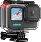 60M/196FT Waterproof Housing Case for Gopro Hero 13/12/11/10/9 Black, Protective