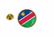 pins pin's flag national badge roundel circle namibia