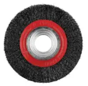 RS Pro CRIMPED WIRE BENCH GRINDER WHEEL 6000rpm Steel- 150mm Or 178mm