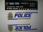 Torrington Conn Police Patro Vehicle Decals 1:43