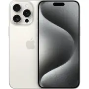 Apple iPhone 15 Pro Max 512GB (White Titanium) [~Renewed]