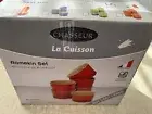 CHASSEUR Red Ramekins X6 NEW In BOX