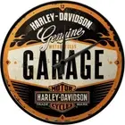 Nostalgic-Art Harley Davidson Garage Wall Clock, 30cm