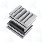 Swage Dapping Block 2.5" Hardened Steel Metal Forming