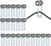 2 Wheel Trolley Assembly Rollers.Two Bearing Trolley Assembly.The top of The Trolley has Room for Set Screws, Allowing The use of a 1-5/8" high Strut Channel
