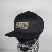 New 392 Hemi Hat V2 Flexfit 110 Snapback Leatherette Hat Patch Mopar Ram Dodge