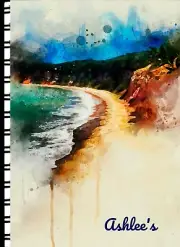 Password/Web address Book "Cliff Beach"