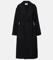 [The Row] The Row Malika wool-blend coat AU 16 black