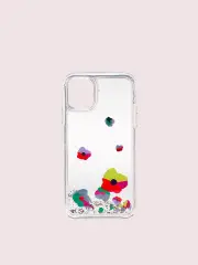 collage liquid glitter iphone 11 case