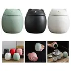 Multiuse Tea Canister with Lid Loose Leaf Tea Container Food Storage Jar Spice