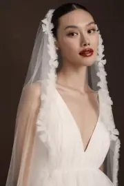 NWT BHLDN A.B. ELLIE TUFTS CHAPEL VEIL