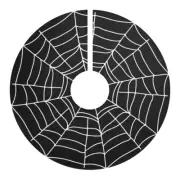 Goth Spider Web Halloween Tree Skirt