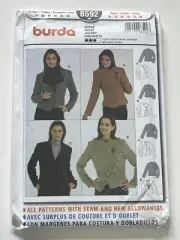 Tweed Jacket Burda 8592 Uncut Sewing Pattern 4 Styles Sizes 10- 20 Plus Size