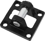 OKUMEYR Dual Ears Air Cylinder Mounting Plate Pneumatic Cylinder Bracket Socket Secure Mounting for Base