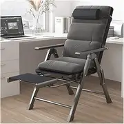 Zero Gravity Patio Lounge Chair Folding Camping Reclining Patio Chairs with Pillow Adjustable Backrest for Indoor and Outdoor Poolside Backyard Lawn Steel Frame (Color : A+Cushion a) FANDIAO