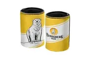 Bundy Bundaberg Bear Yellow Can Cooler Stubby holder
